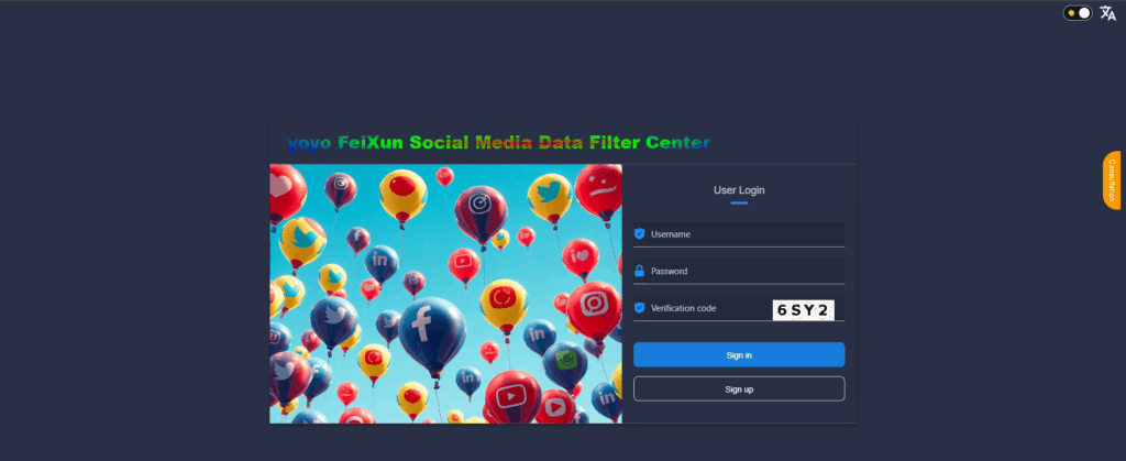 YOYO Filtering Panel