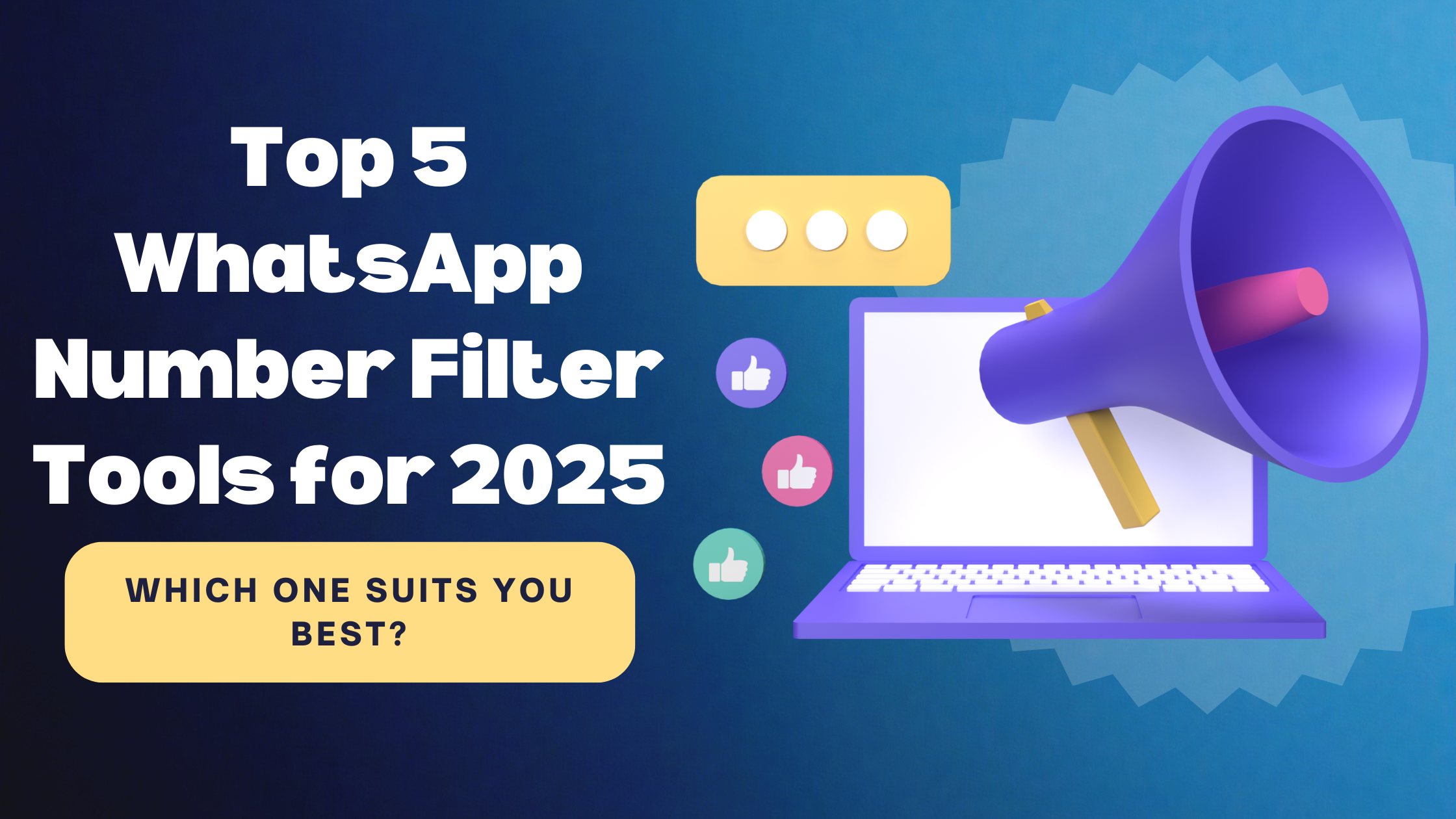 WhatsApp number filter tools