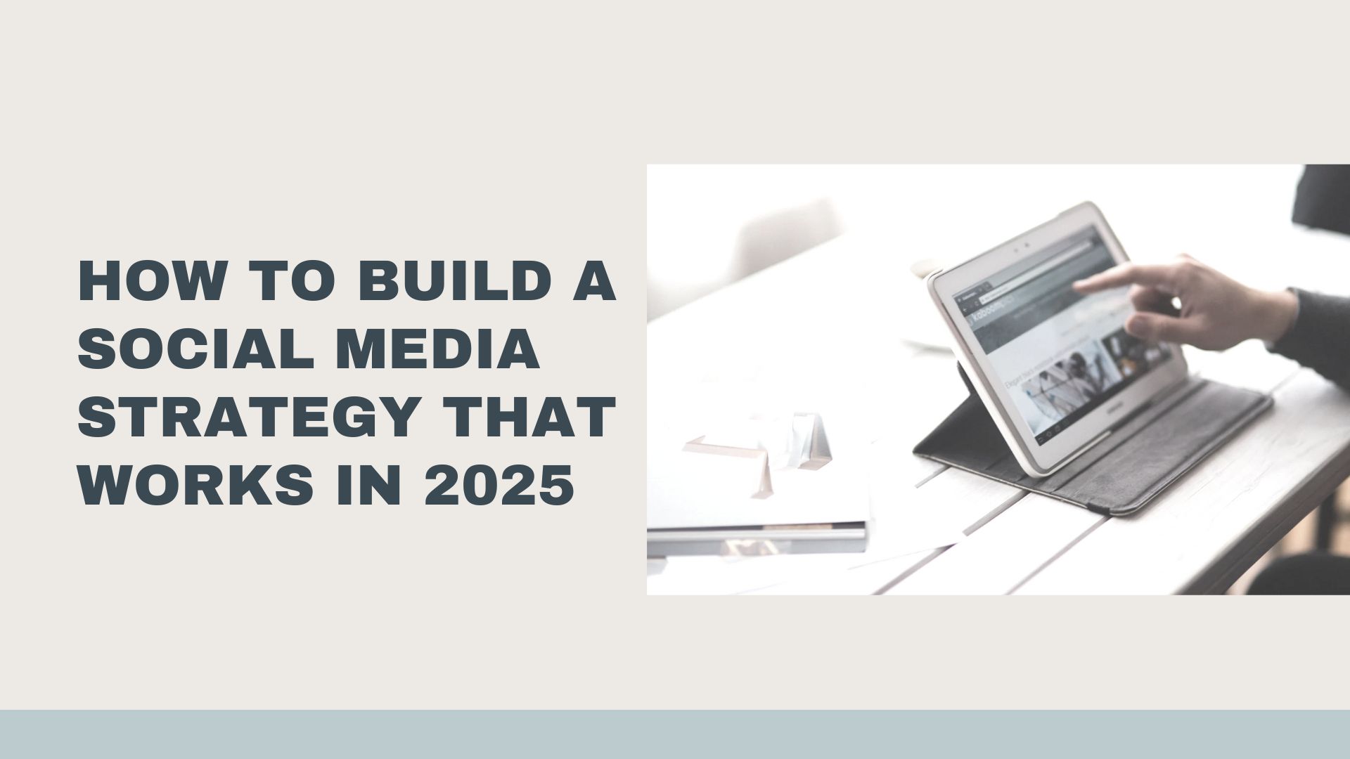 social media strategy 2025