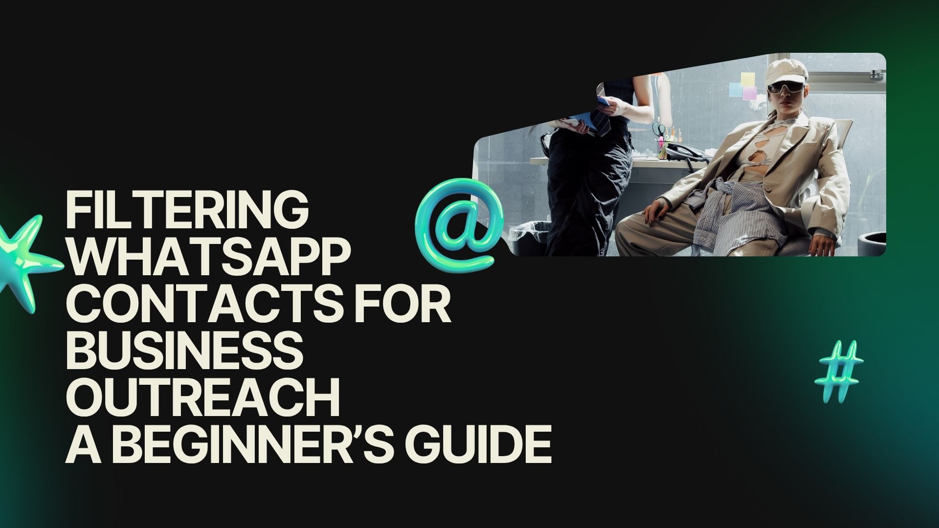 filtering WhatsApp contacts